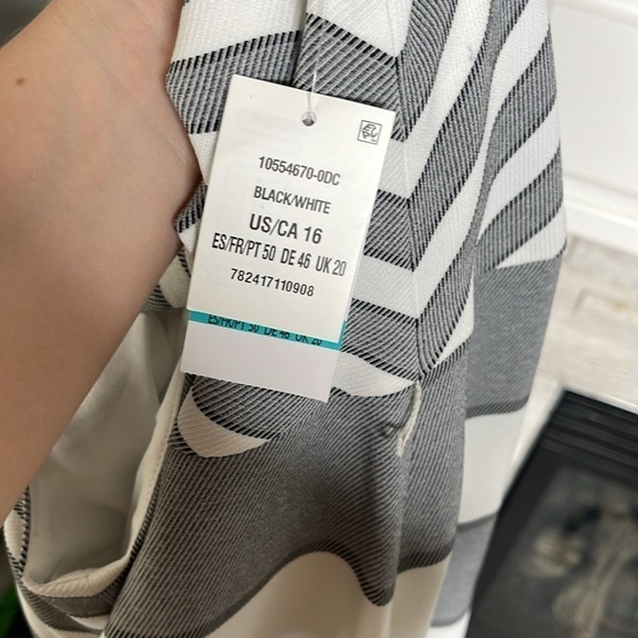 NWT Nine West Sheath Dress Size 16 - Picture 3 of 7